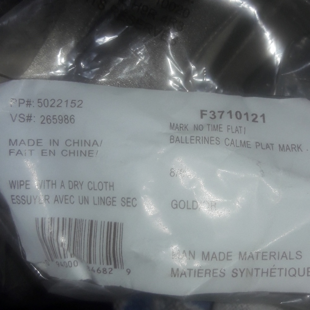 Mark No Time Flat size 8 Ballerine - Picture 2 of 7